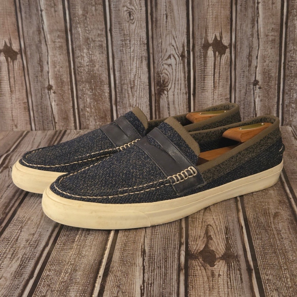 Sz 13 M Mens Cole Haan Pinch Weekender Navy Stitchlite Penny Loafer Sneaker